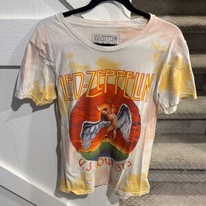Led Zeppelin Kids Graphic Tee - Orange and Yellow